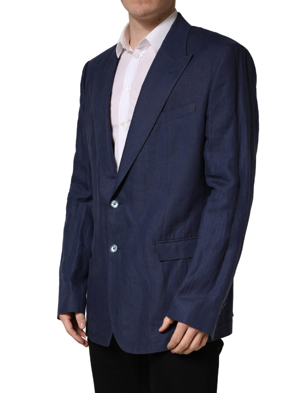 Dolce & Gabbana Blue Coat for Men detail view