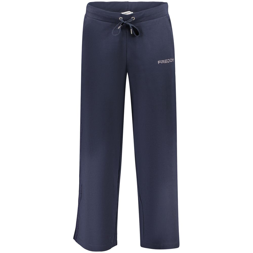 Pantalon Freddy Blue Cotton Femme