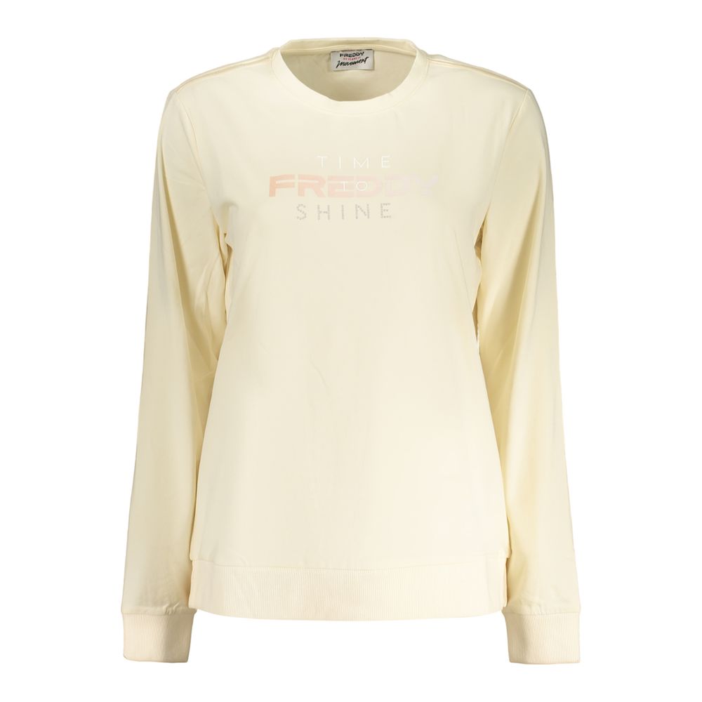 T-shirt Femme Freddy Coton Beige