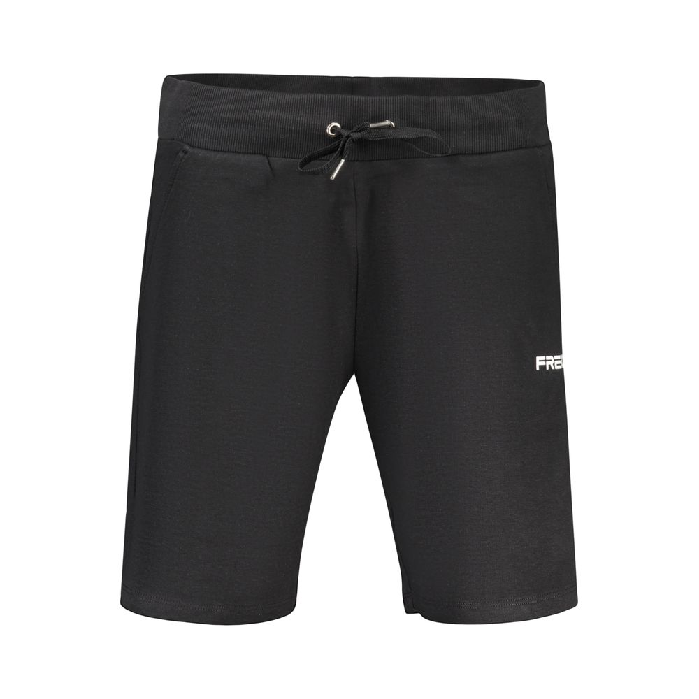 Freddy Black Cotton Women's Pants