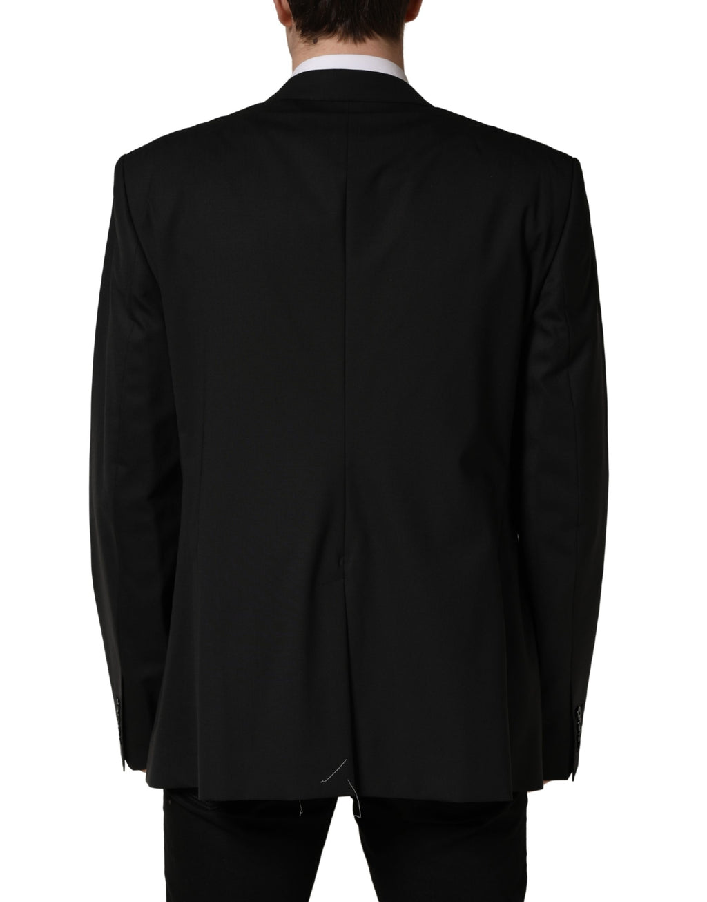 Dolce & Gabbana Black Coat for Men side view