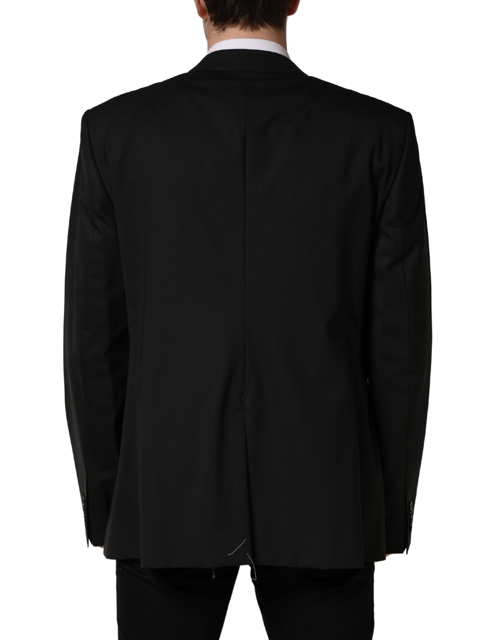Dolce & Gabbana Black Coat for Men side view