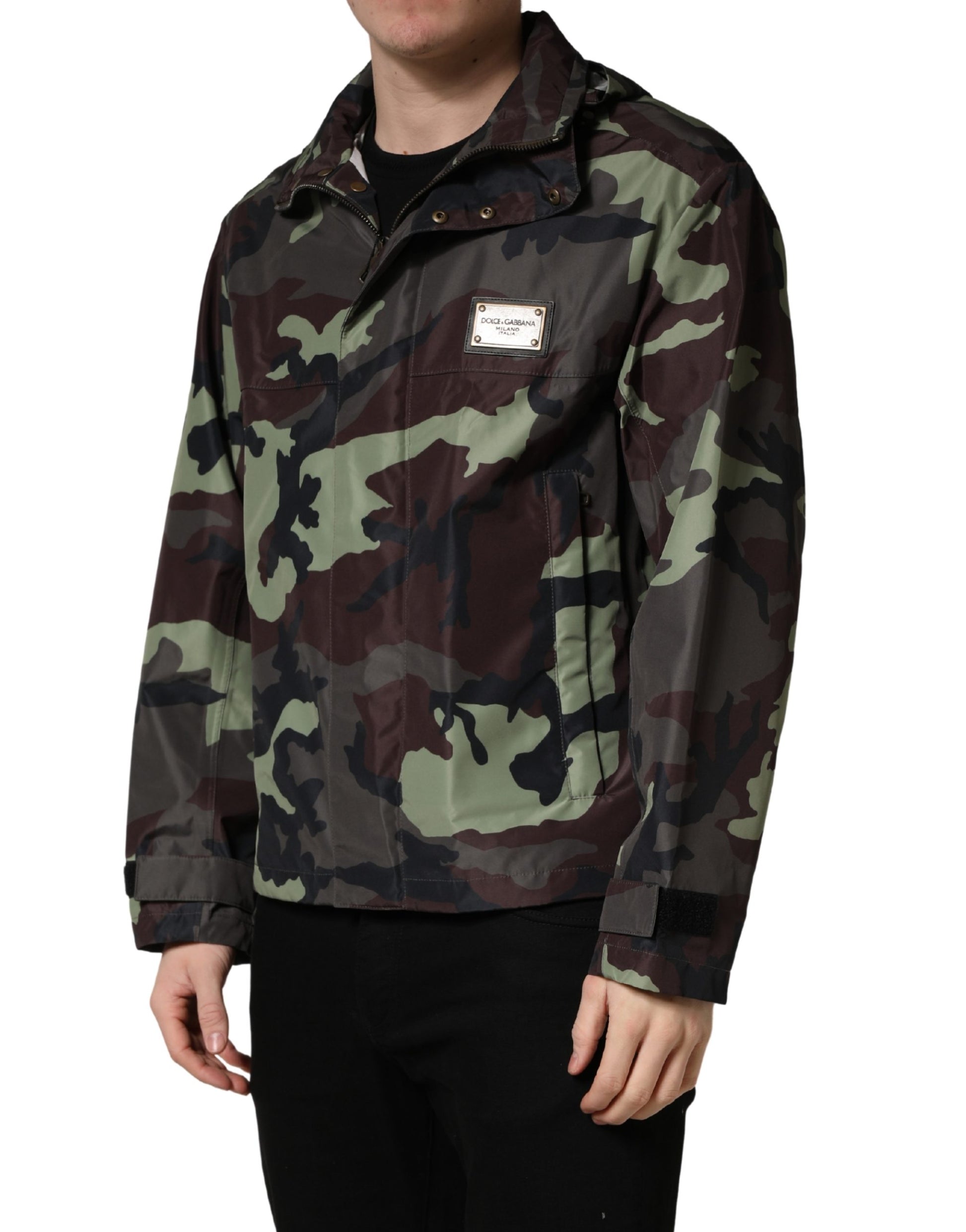 Dolce & Gabbana Multicolor Bomber for Men detail view