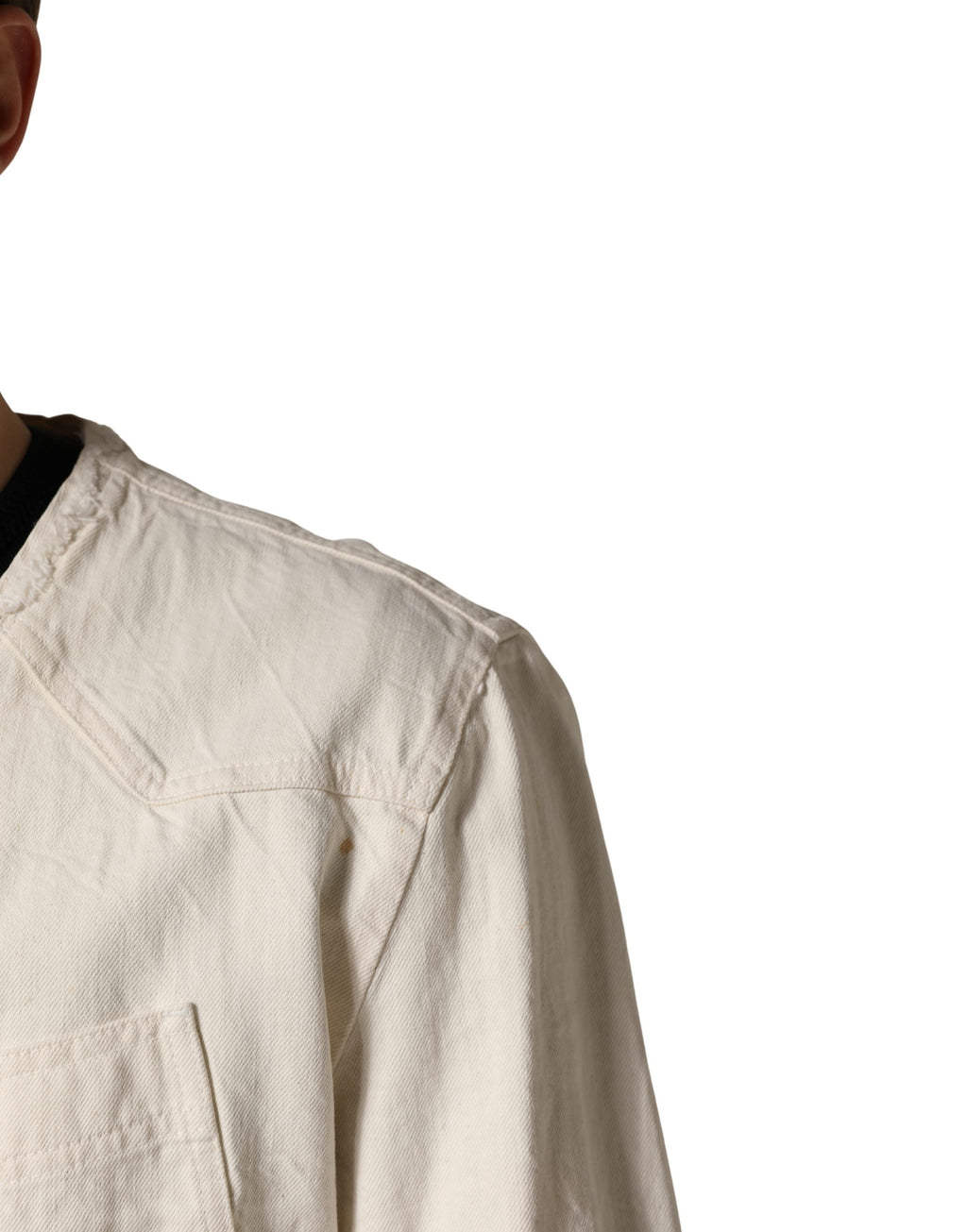 Dolce & Gabbana White Denim Jackets for Men additional view