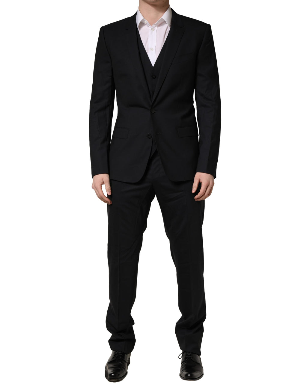 Dolce & Gabbana Black Three Piece Suits for Men alternate view