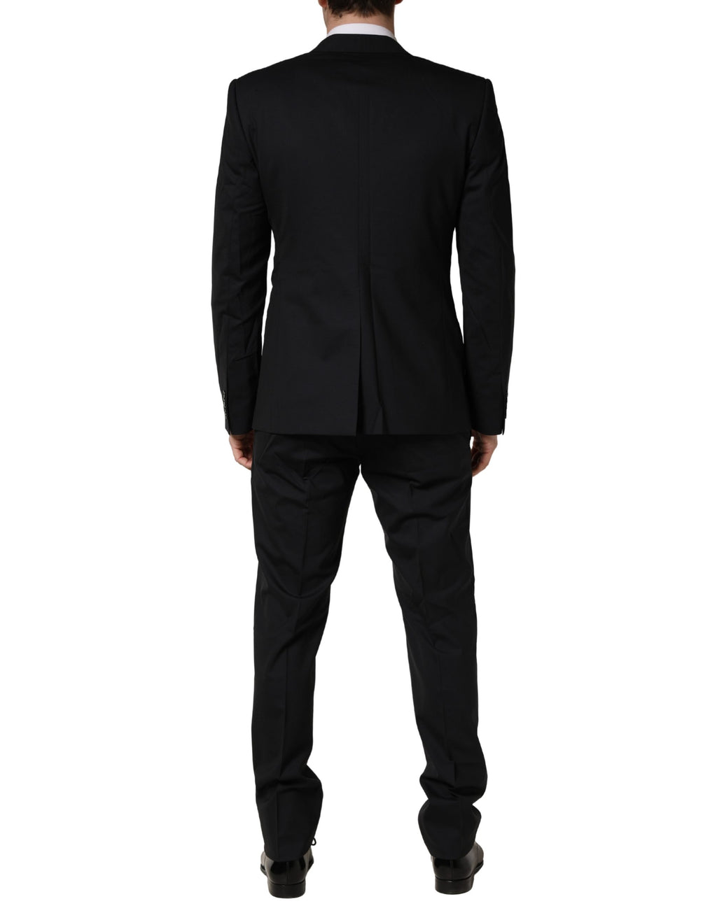 Dolce & Gabbana Black Three Piece Suits for Men side view