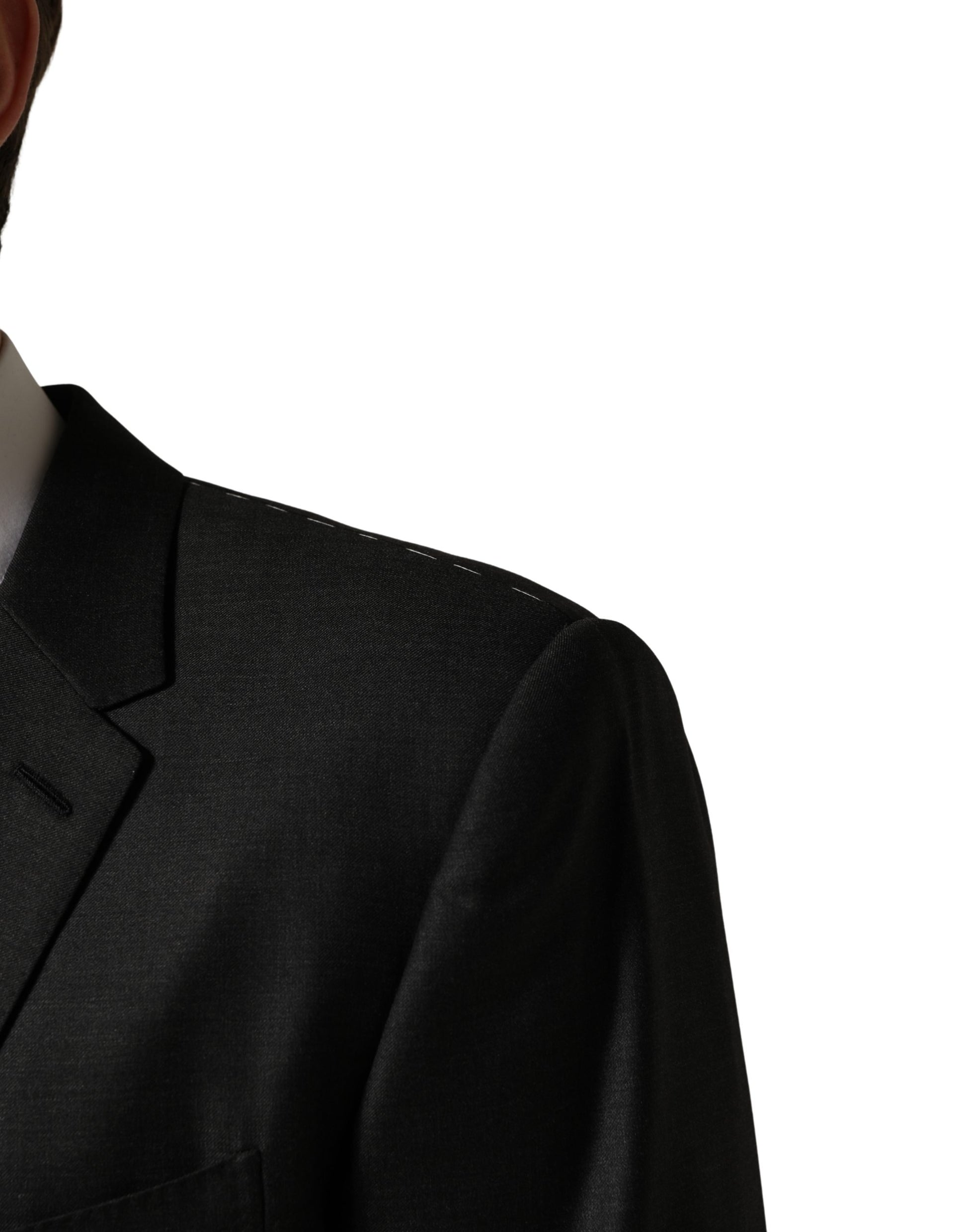Dolce & Gabbana Black Three Piece Suits for Men additional view