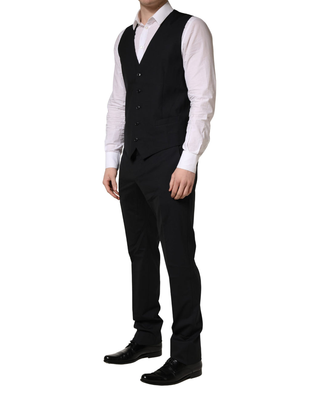 Dolce & Gabbana Black Three Piece Suits for Men additional view