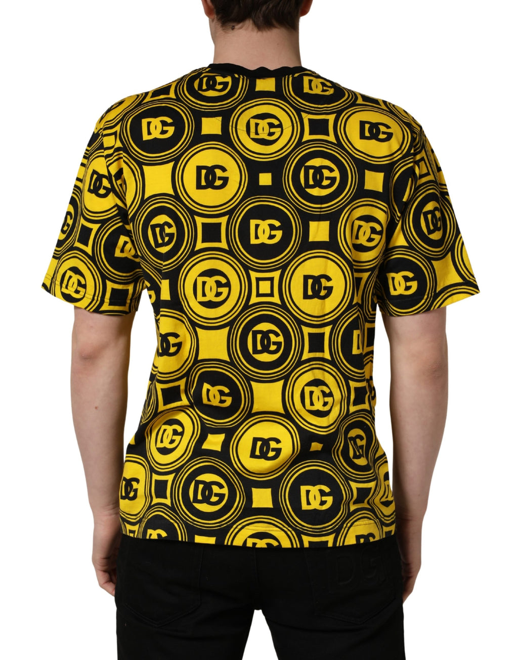 Invicta Yellow Polo Shirt for Men side view