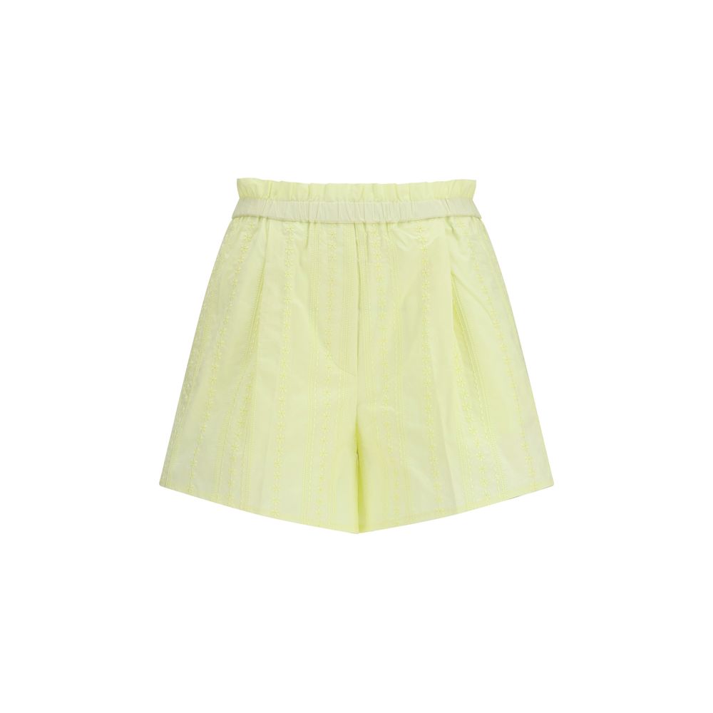 Short bermuda bicolore en coton Forte_Forte