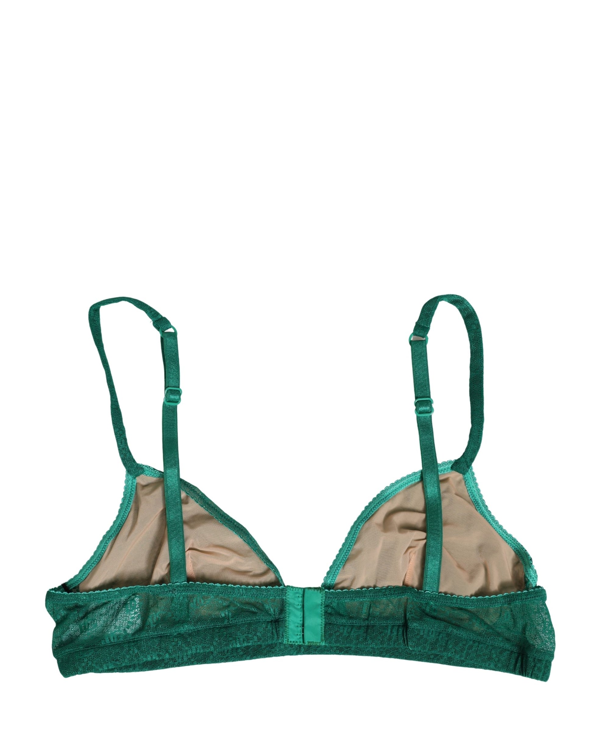 Dolce & Gabbana Green Bras for Women side view