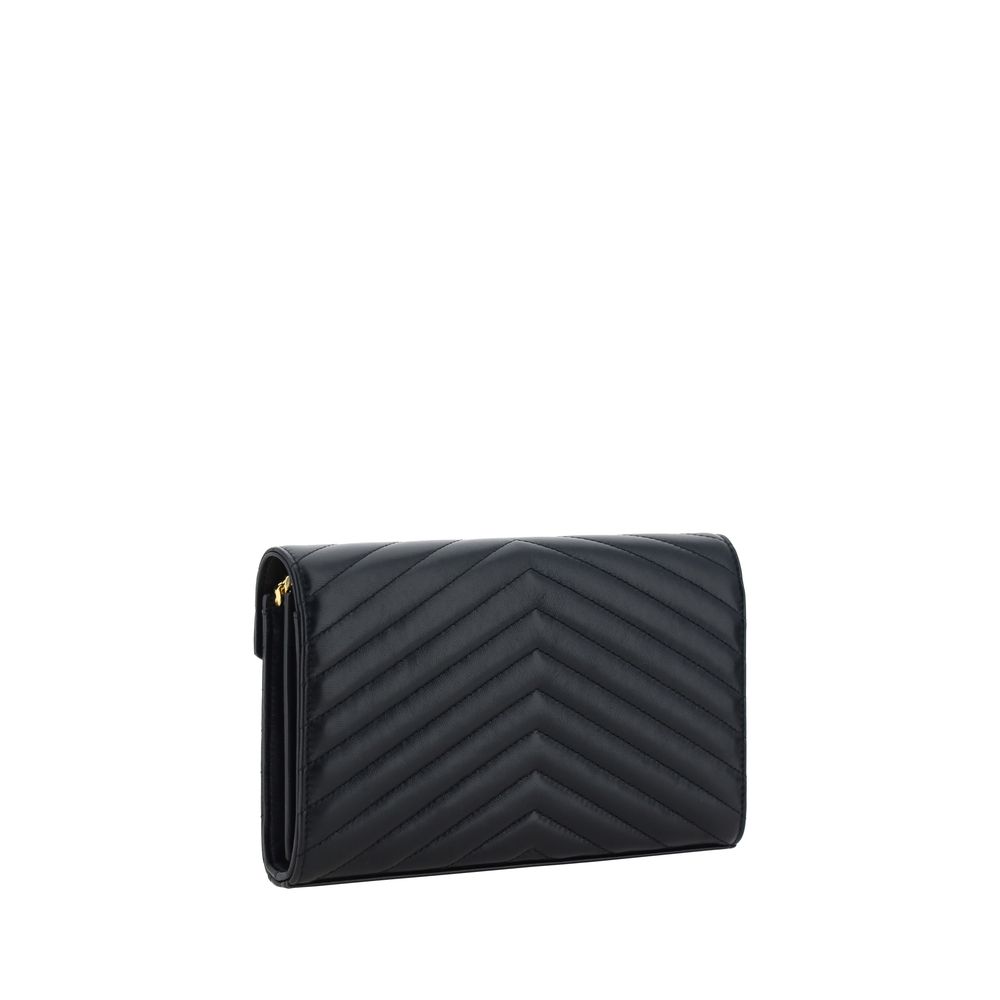 Saint Laurent Black Shoulder Bag for Women detail view
