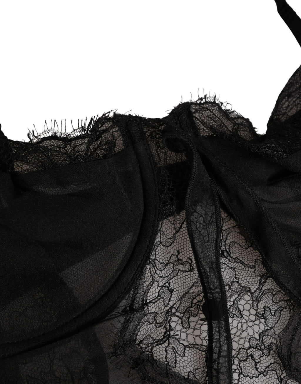 Dolce & Gabbana Black Sleeveless T-Shirt for Women side view