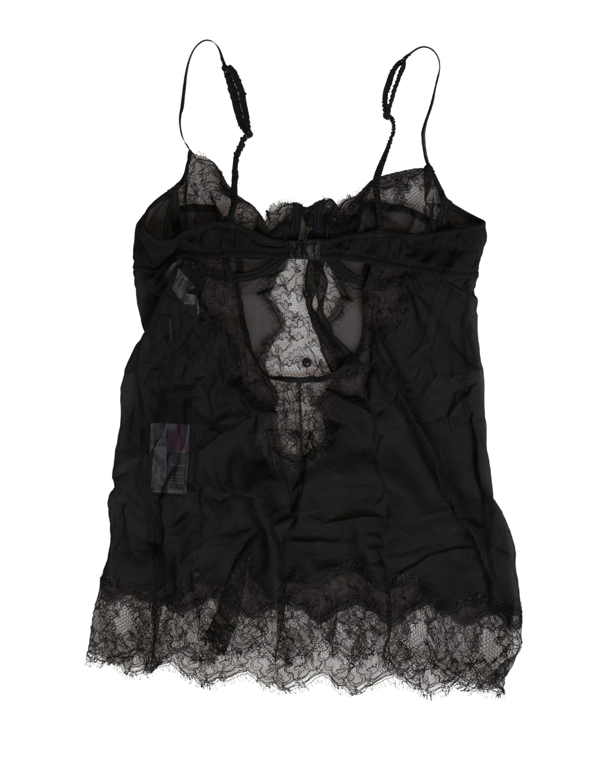 Dolce & Gabbana Black Sleeveless T-Shirt for Women