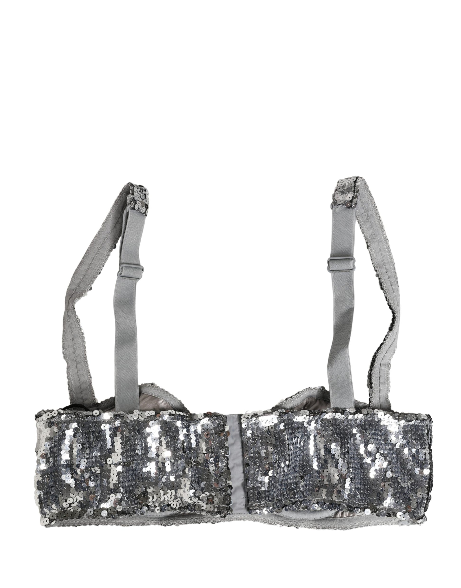Dolce & Gabbana Silver Bras for Women side view