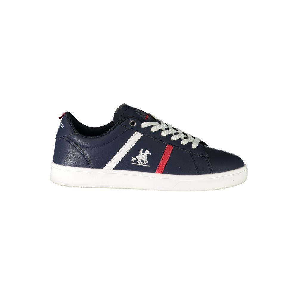 Baskets montantes bleues en polyuréthane pour homme U.S. Grand