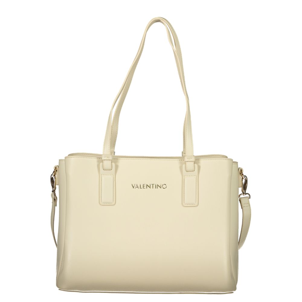 Sac à main Valentino beige en polyéthylène