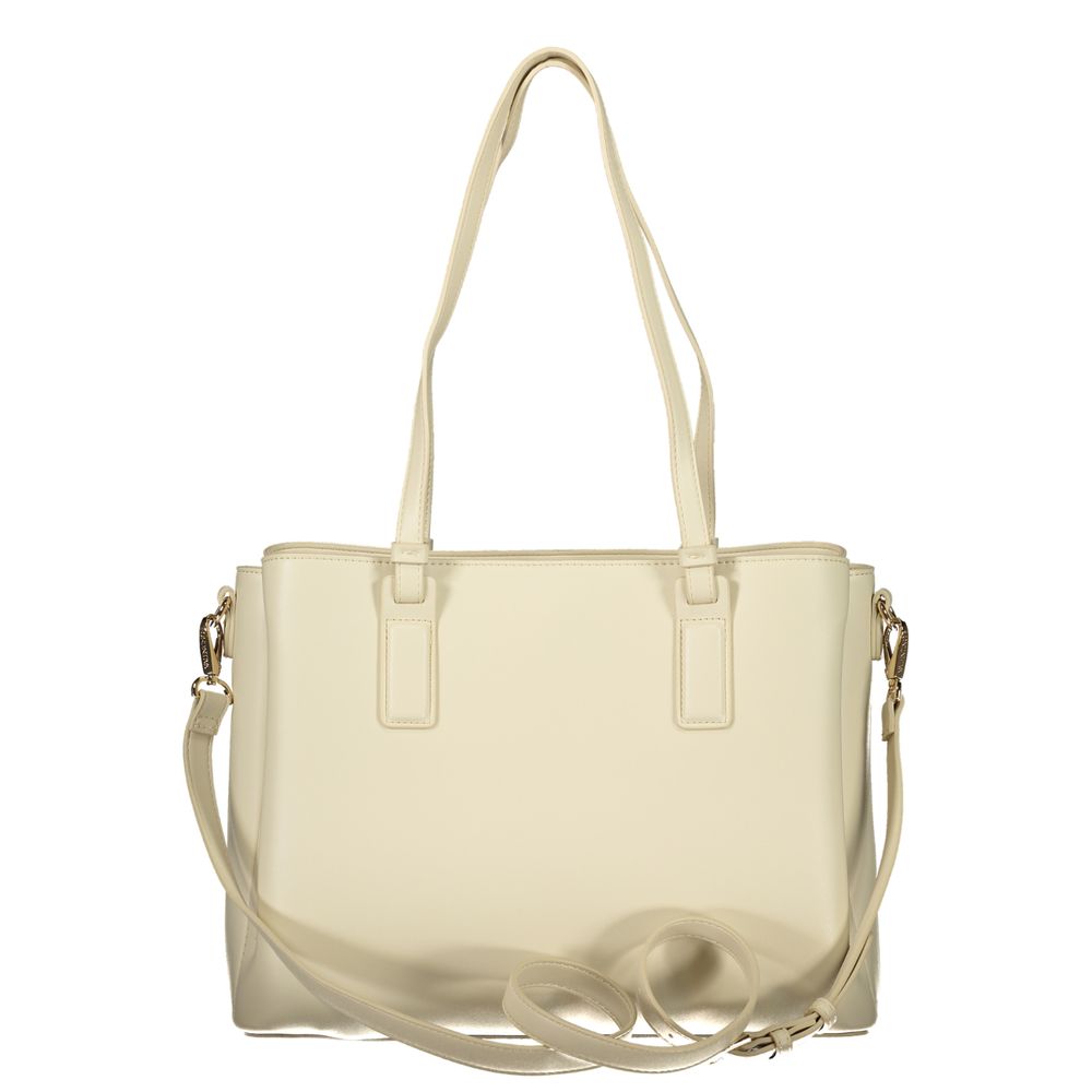 Sac à main Valentino beige en polyéthylène