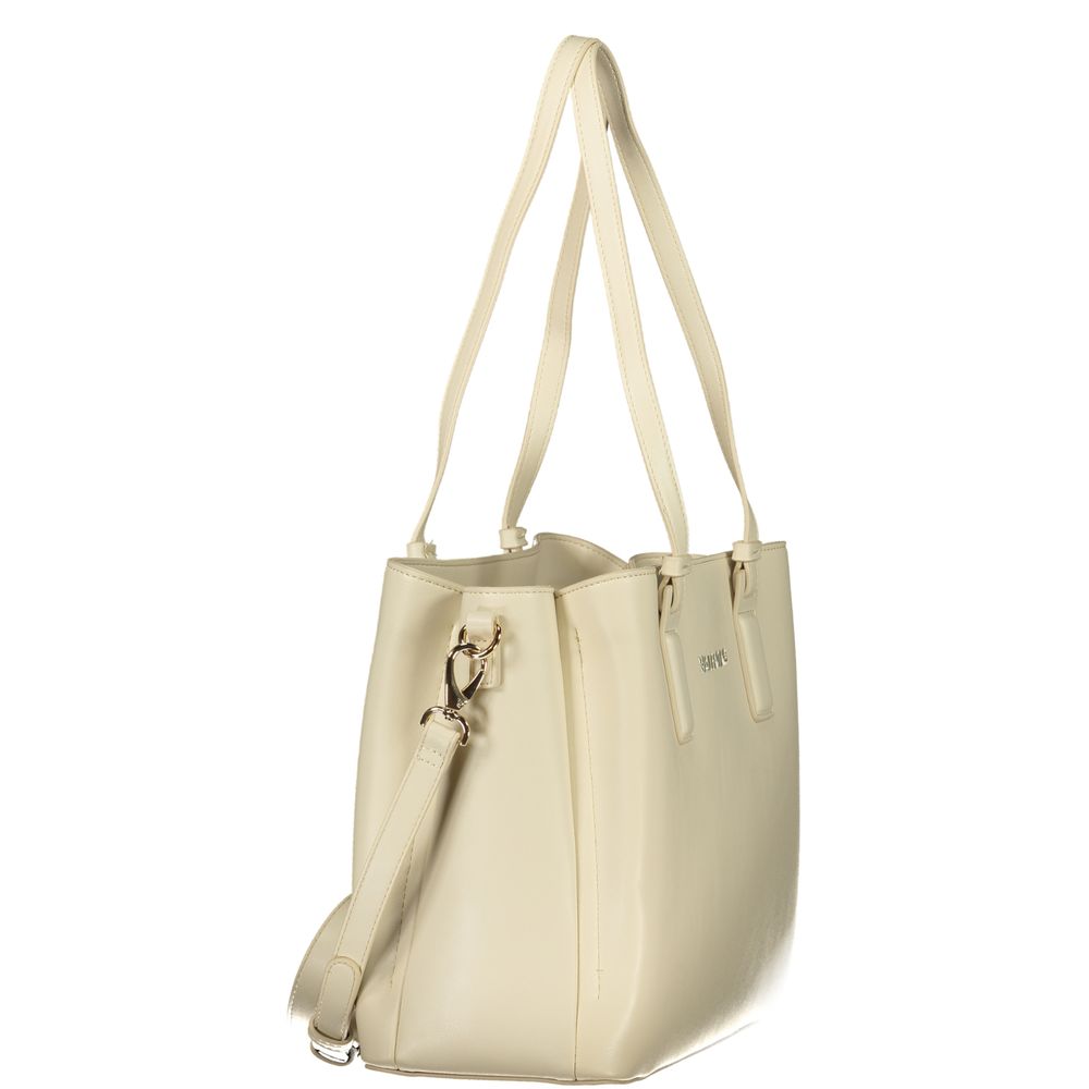 Sac à main Valentino beige en polyéthylène