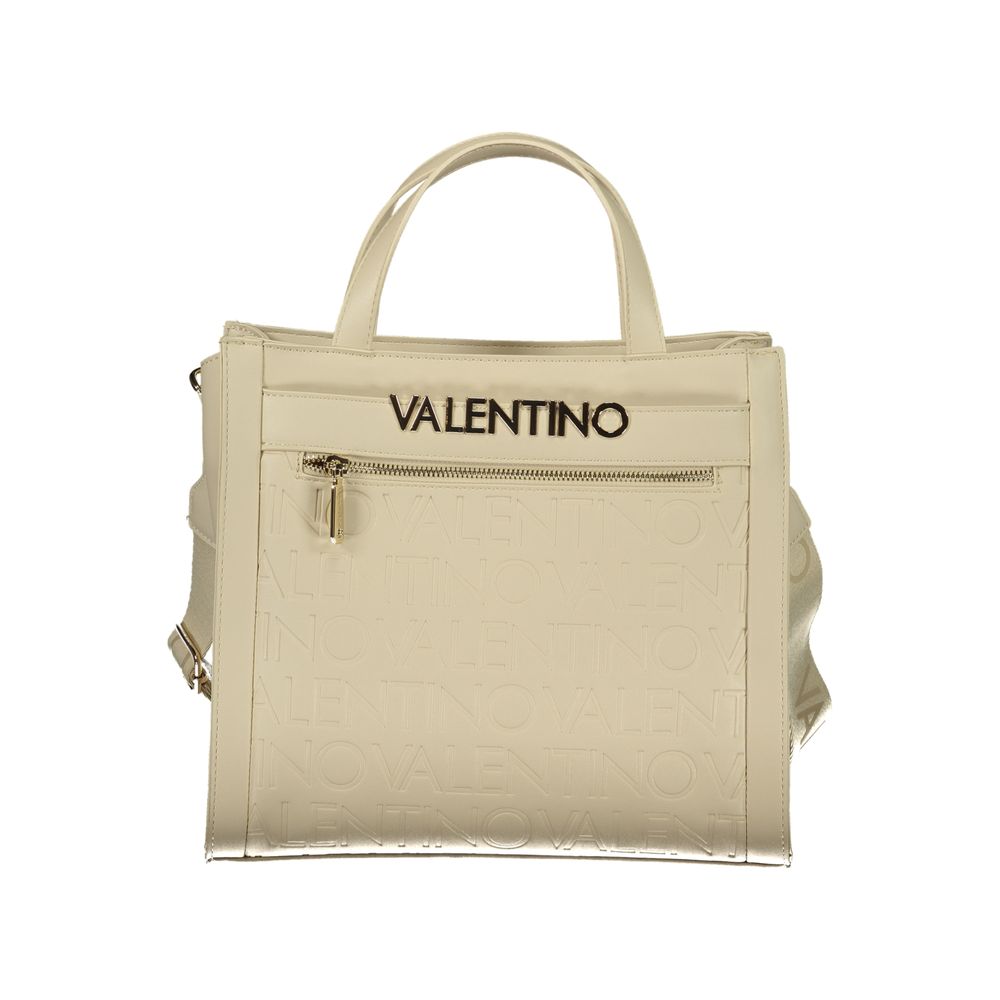 Sac à main Valentino beige en polyéthylène