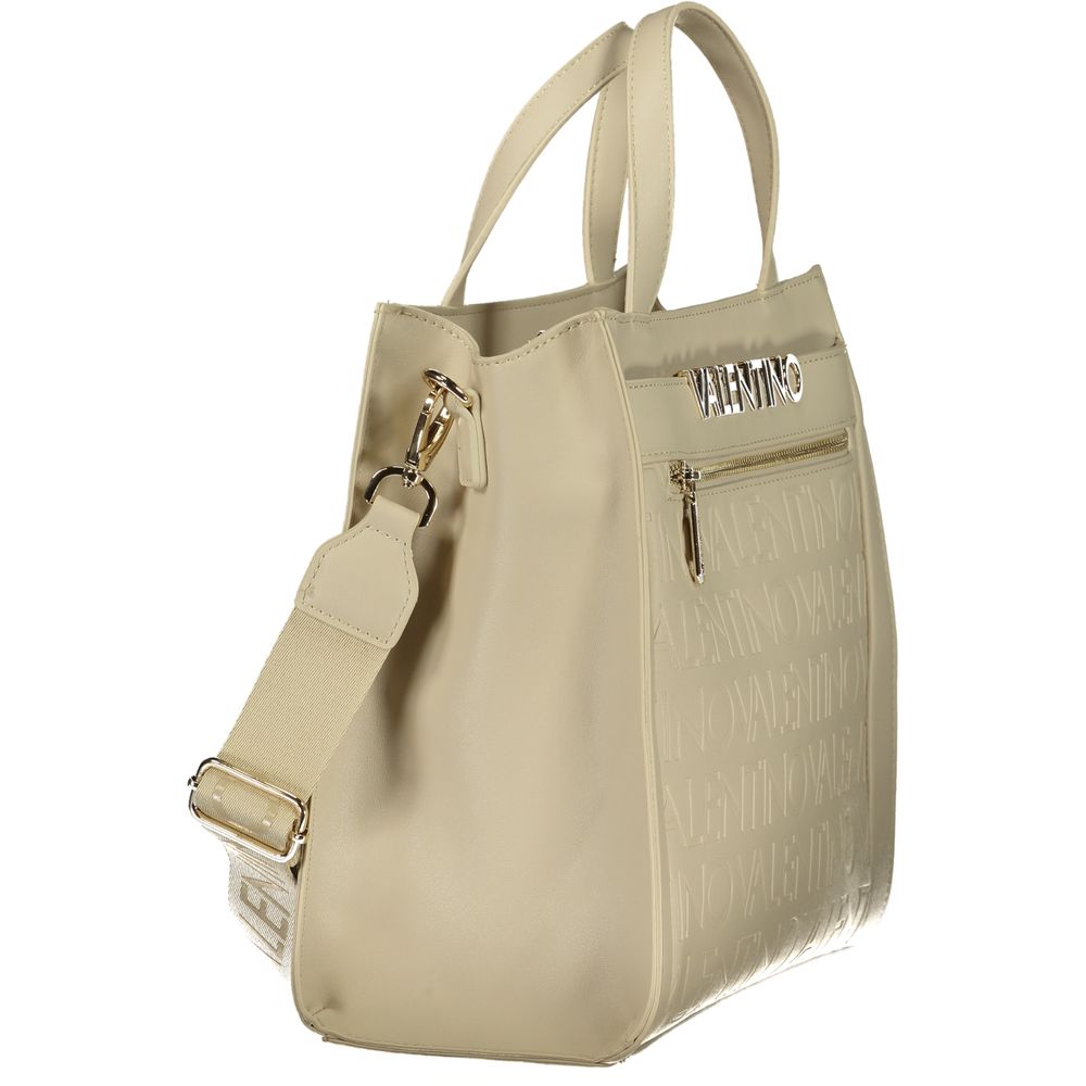 Sac à main Valentino beige en polyéthylène