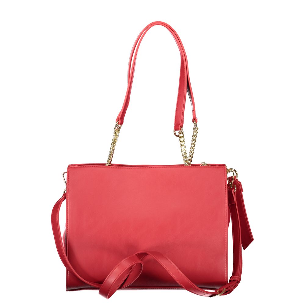 Sac à main en polyéthylène rouge Valentino