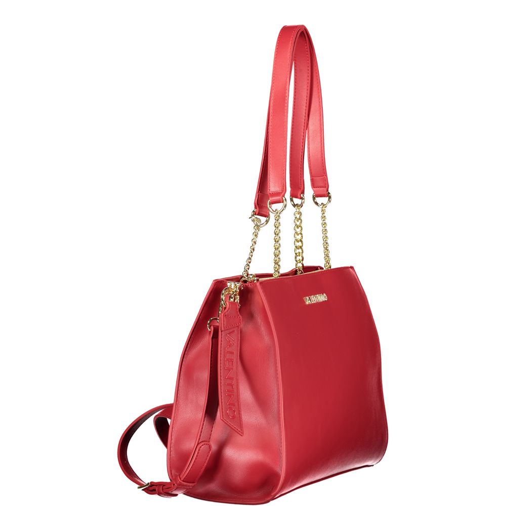 Sac à main en polyéthylène rouge Valentino