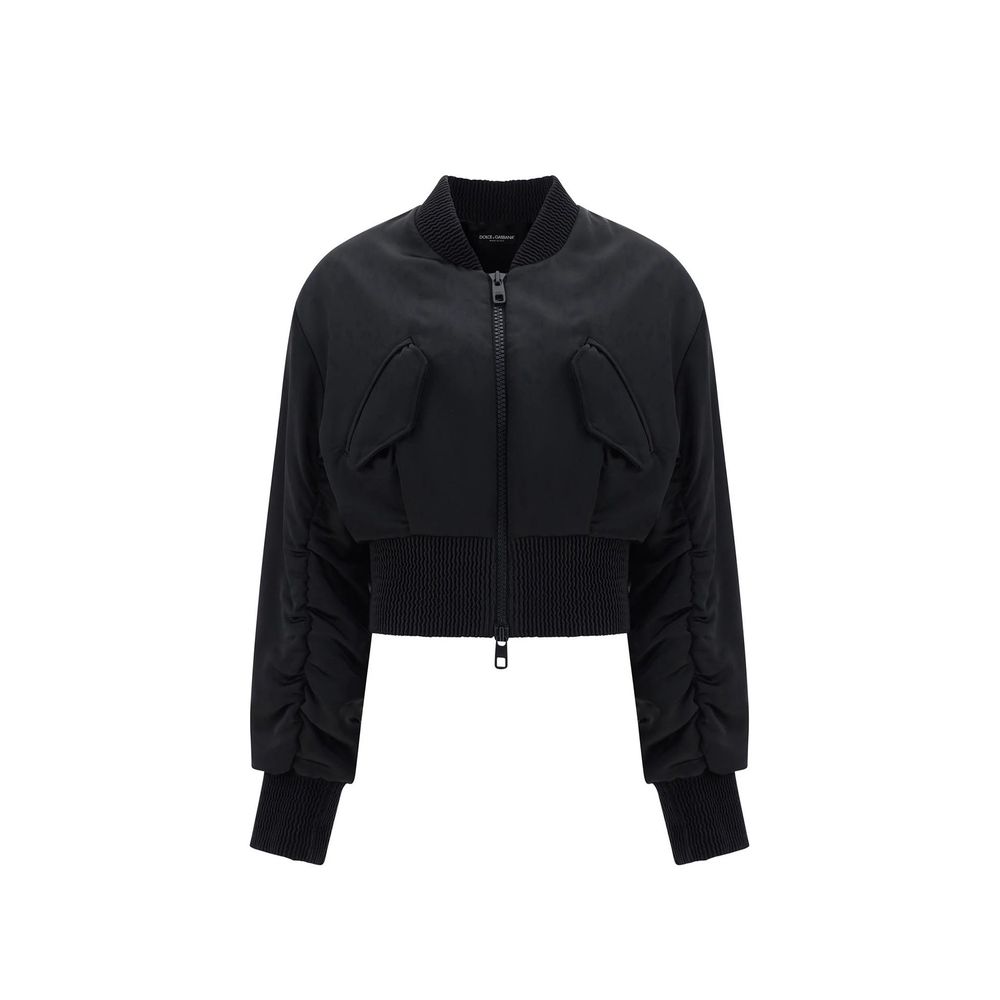 Dolce & Gabbana Black Bomber for Women