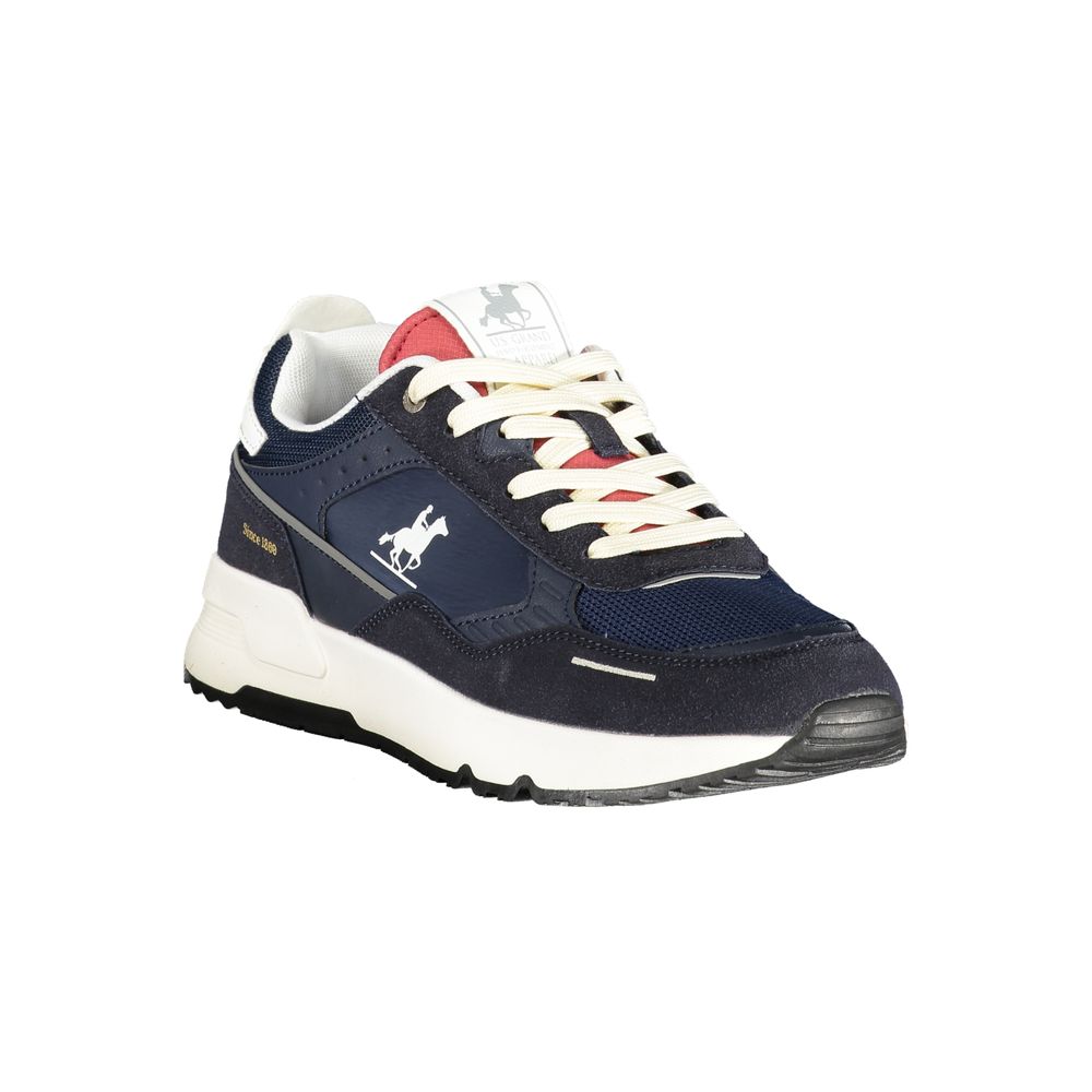 U.S. Grand Polo Blue Polyester Men's Sneaker