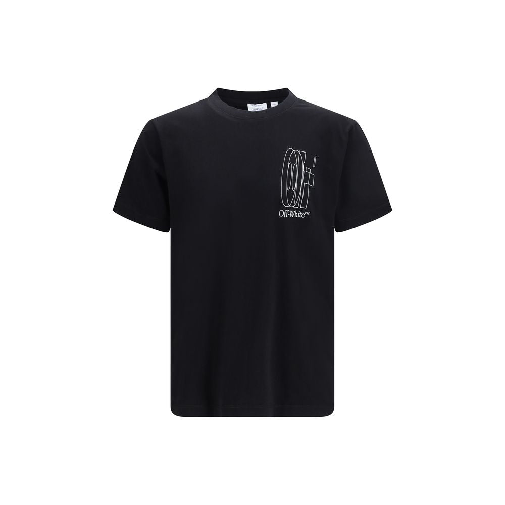 Off-White Black T-Shirt for Men