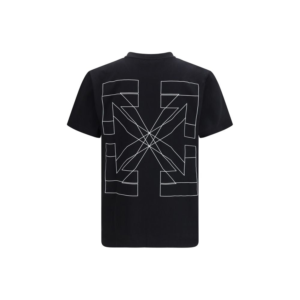 Off-White Black T-Shirt for Men alternate view