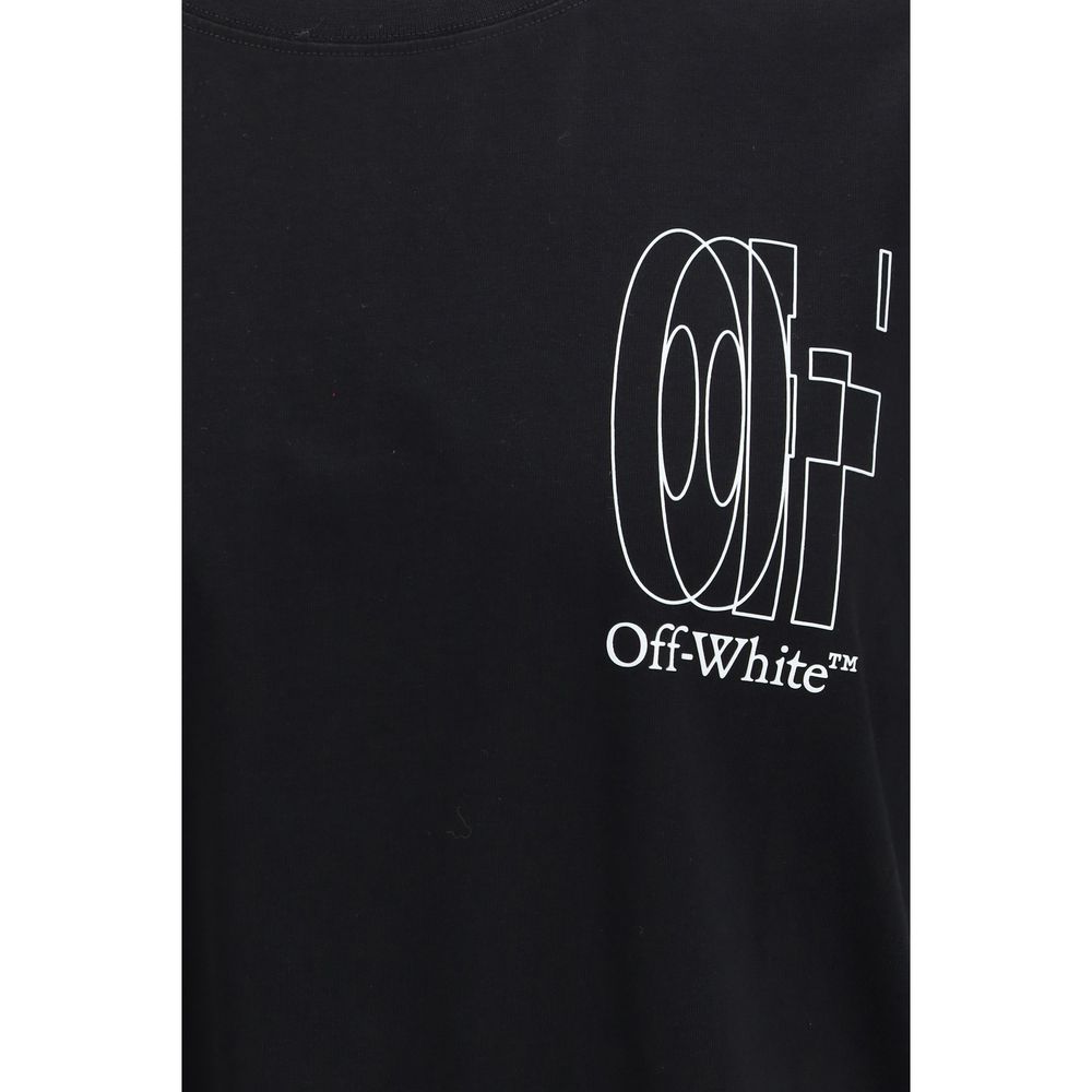 Off-White Black T-Shirt for Men detail view