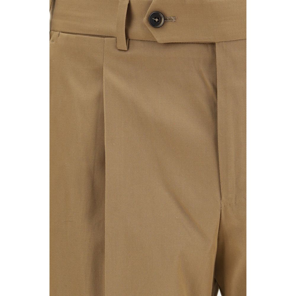 PT Torino Brown Casual Pants for Men detail view