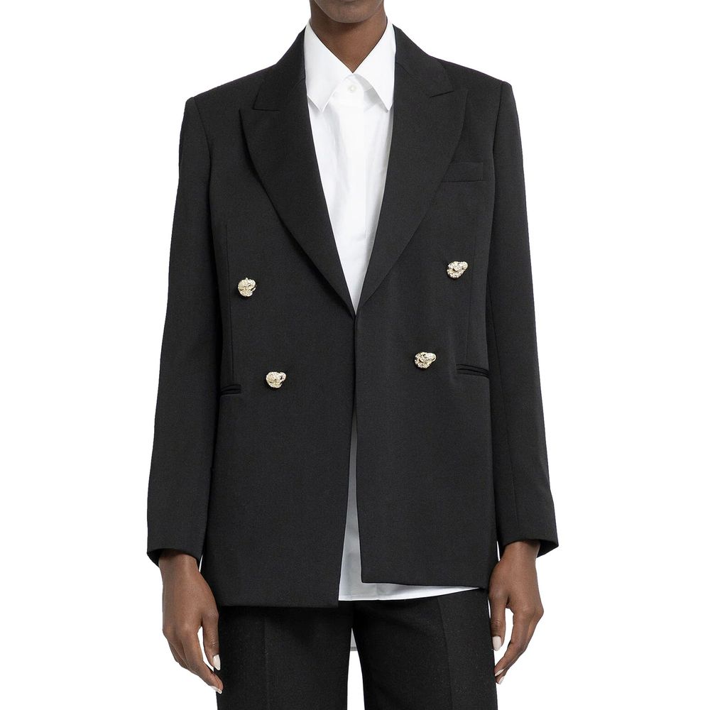 Blazer Lanvin en laine vierge noire