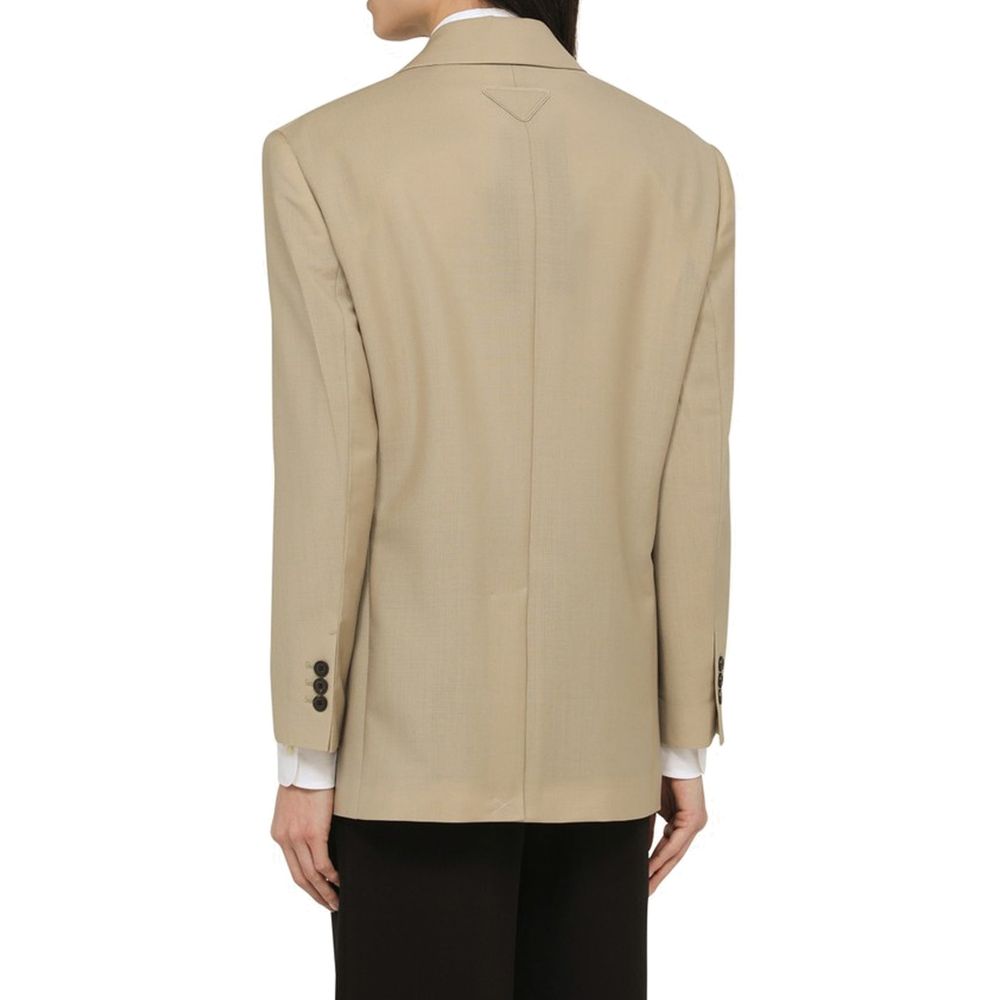 Prada Beige Blazer for Women detail view