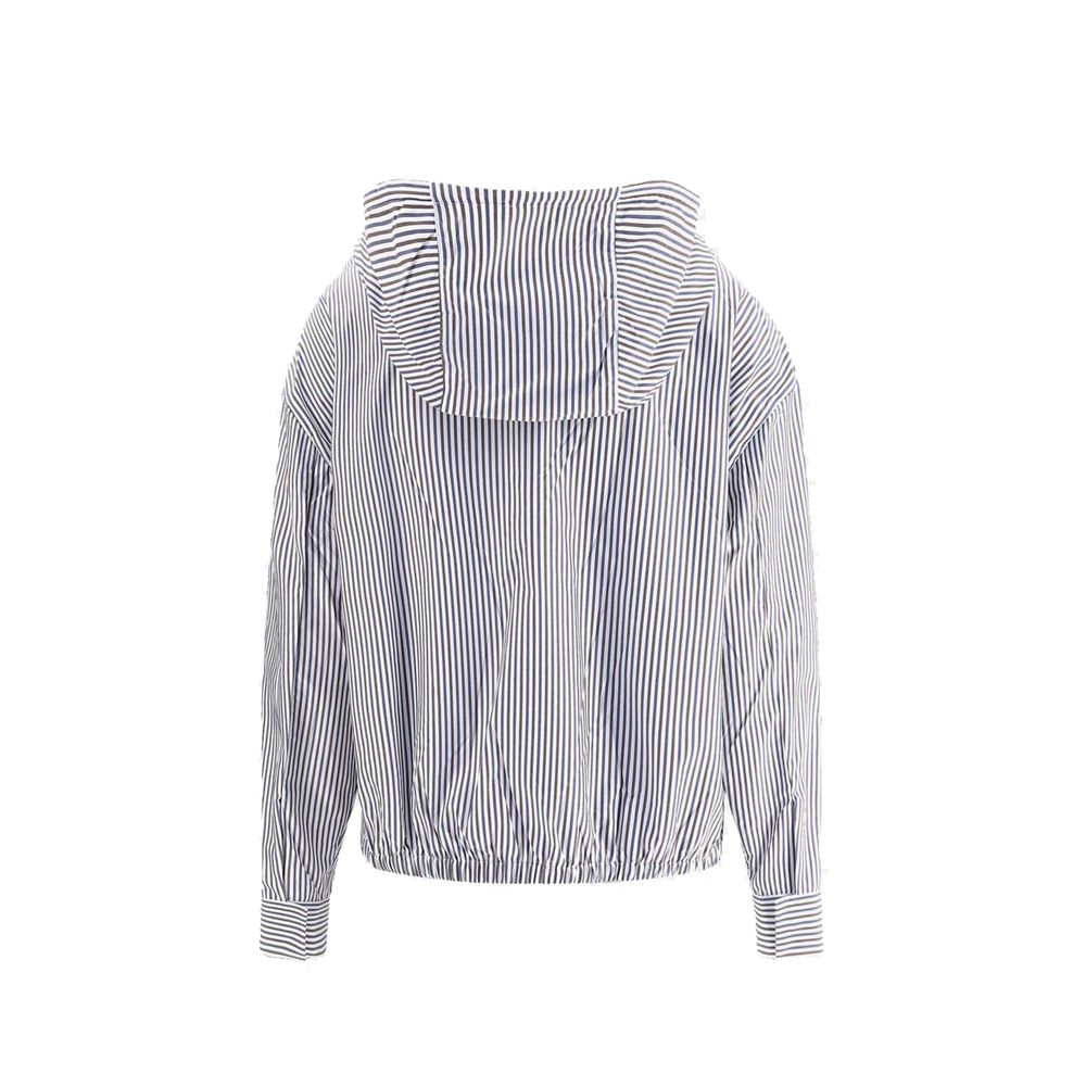 Bomber Prada en polyamide bleu
