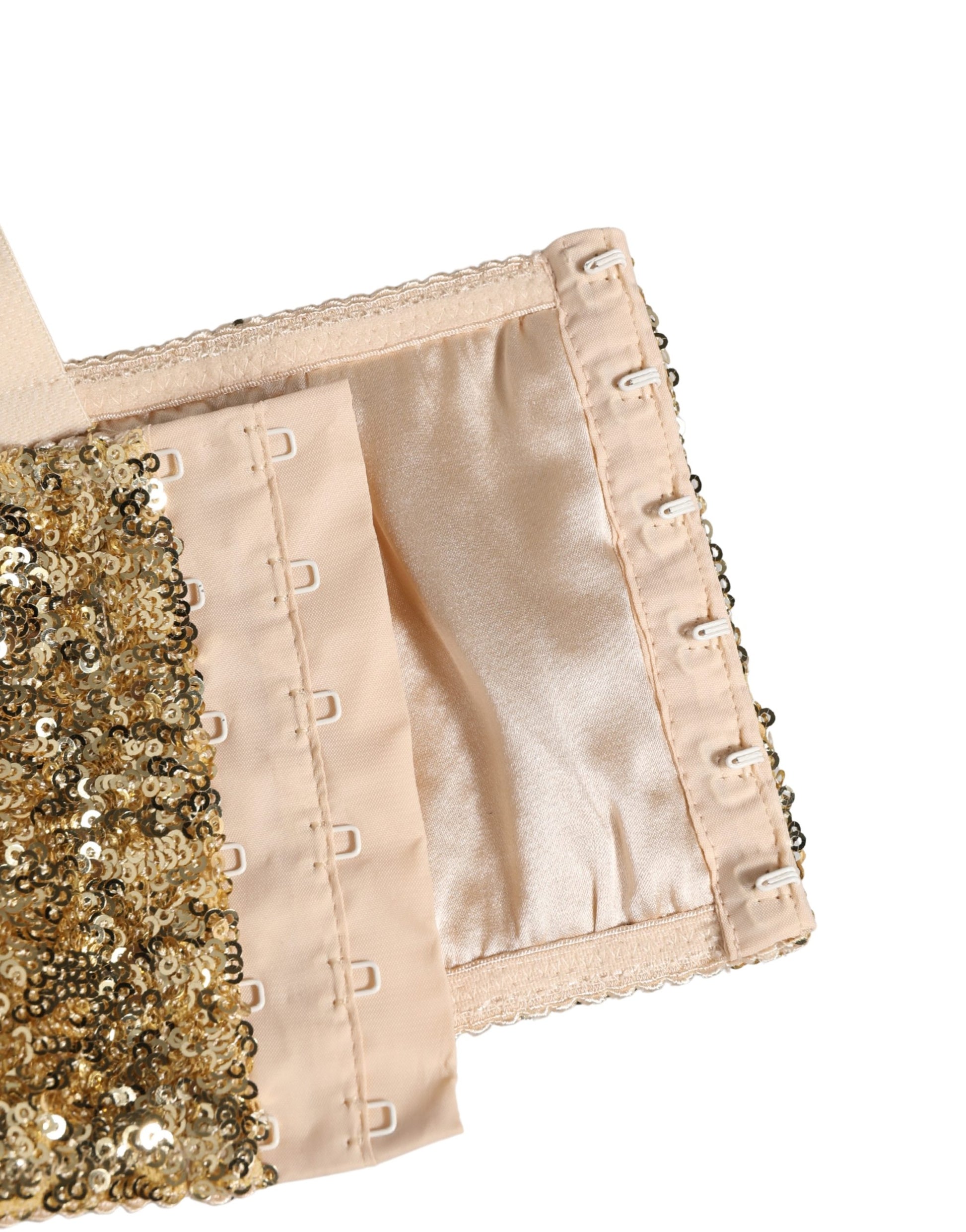 Dolce & Gabbana Gold Bras for Women side view