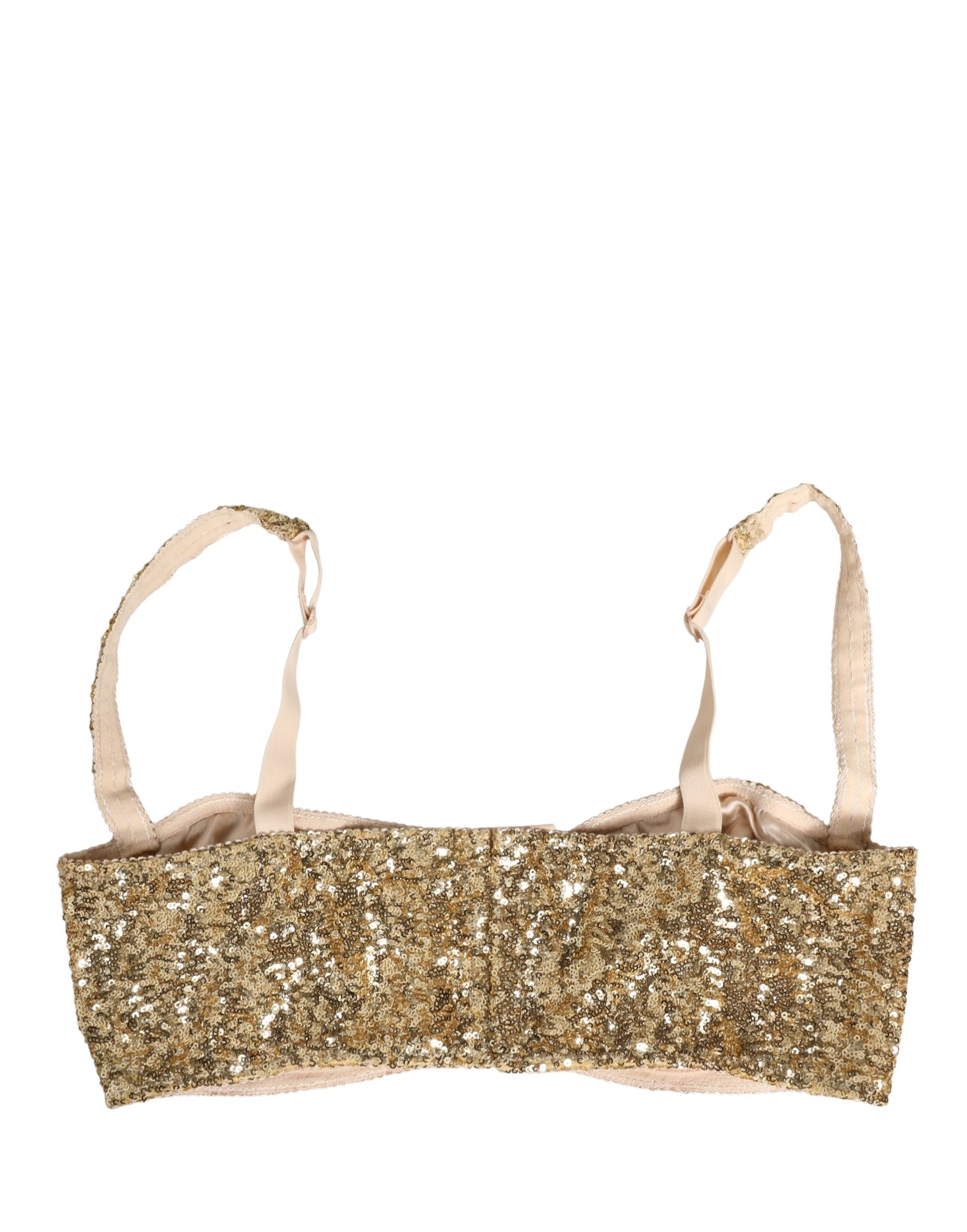 Dolce & Gabbana Gold Bras for Women detail view