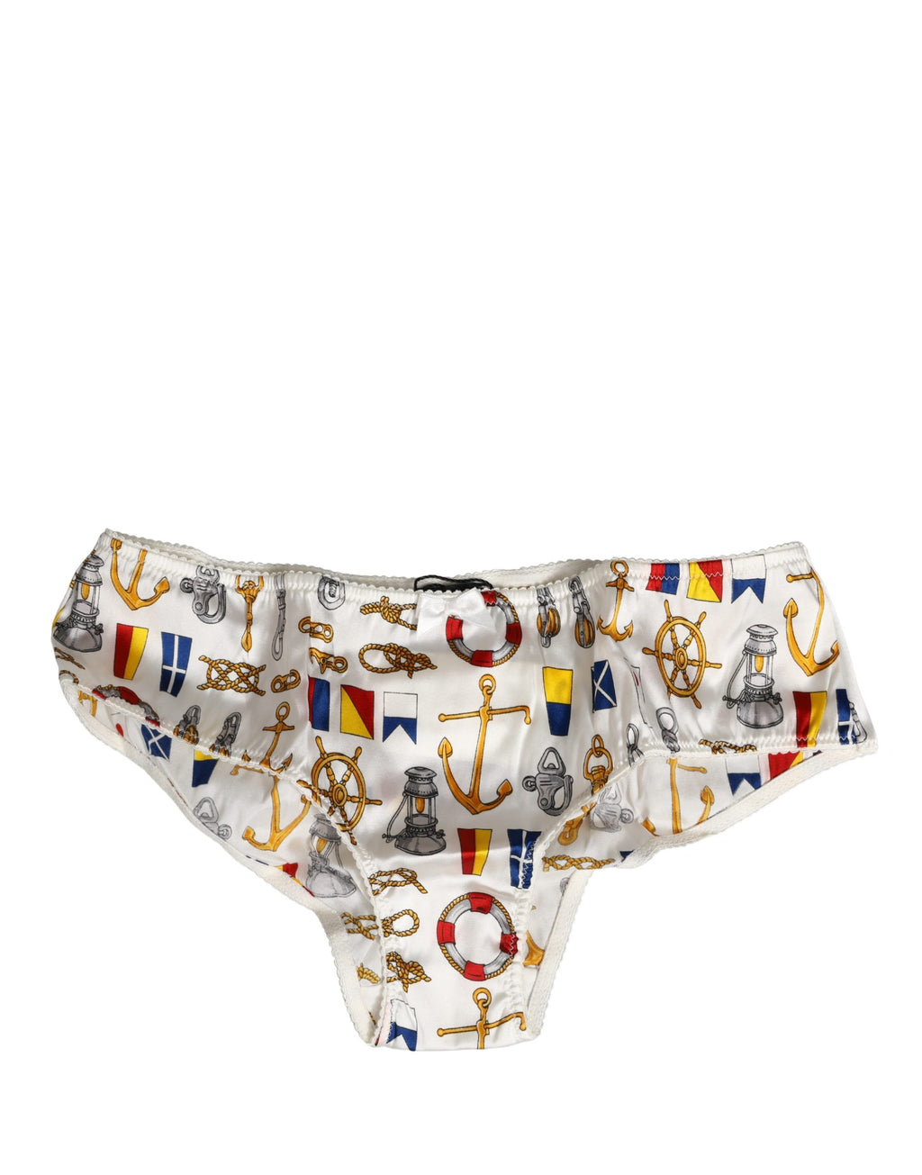Sous-vêtement Dolce & Gabbana en polyester blanc imprimé marin