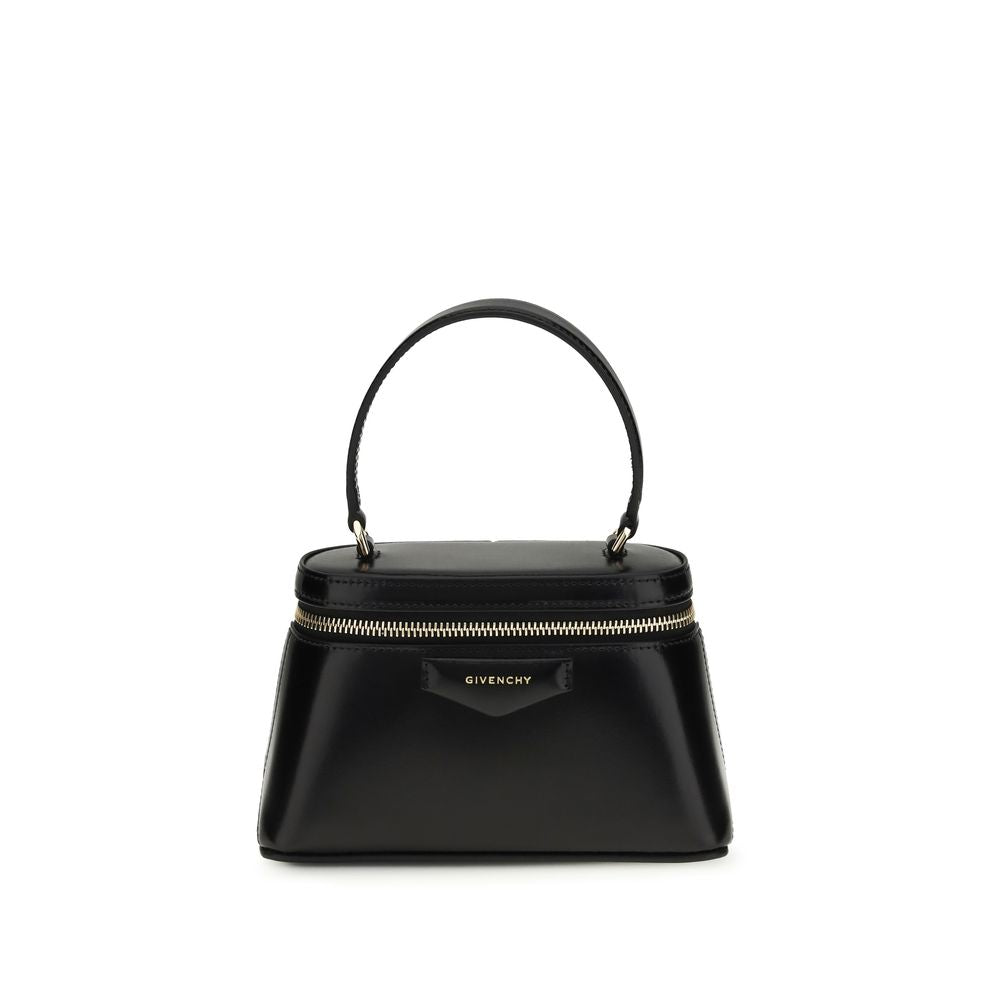 Sac à main Givenchy en cuir de veau noir Bos Taurus