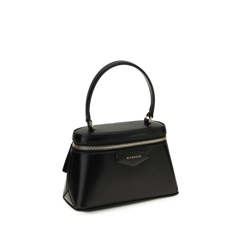 Sac à main Givenchy en cuir de veau noir Bos Taurus