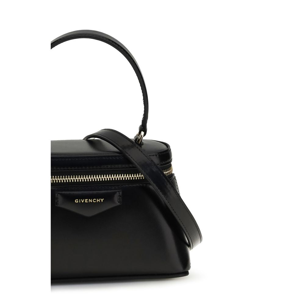 Sac à main Givenchy en cuir de veau noir Bos Taurus