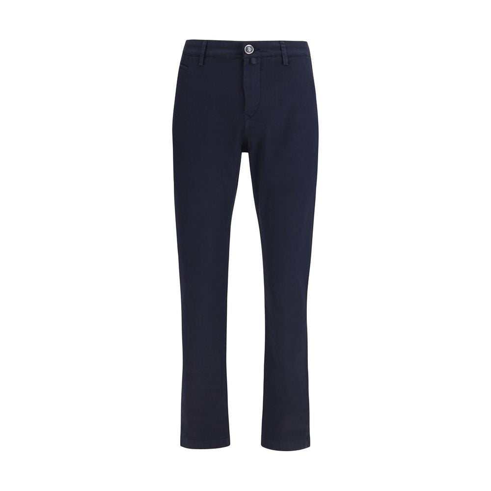 Pantalon chino en coton bleu Jacob Cohen