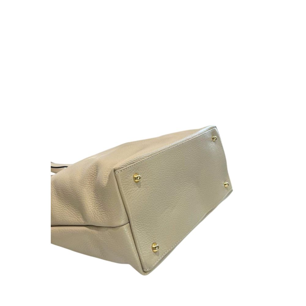 Baldinini Trend Beige Clutch Bag for Women side view