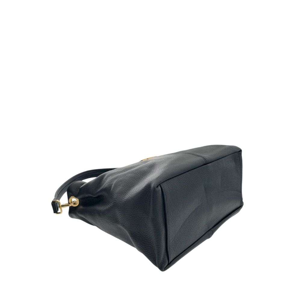 Baldinini Trend Black Clutch Bag for Women side view