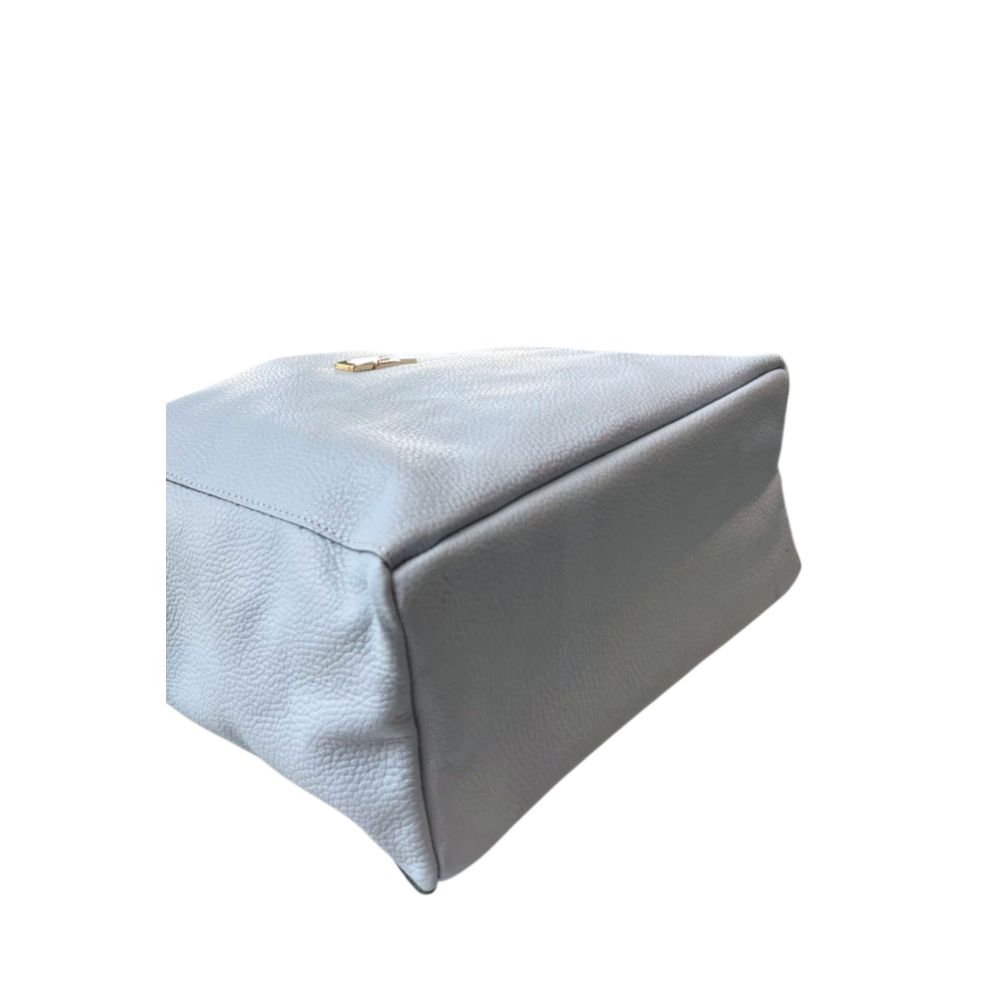 Pochette Baldinini Trend en cuir de vachette bleu