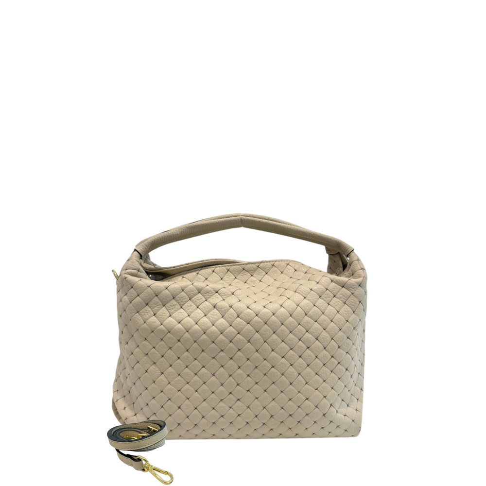 Sac à main Baldinini Trend en cuir beige pour femme
