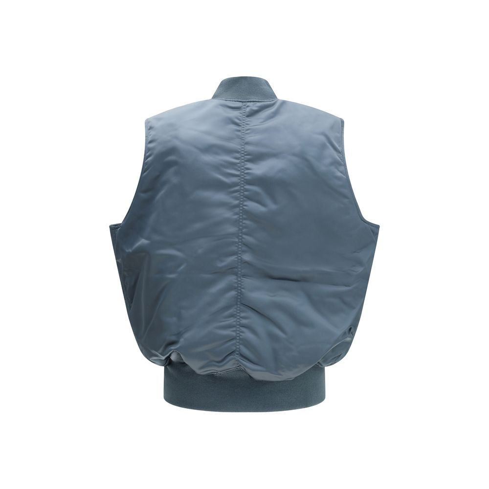 Gilet sans manches en nylon bleu ALPHA INDUSTRIES