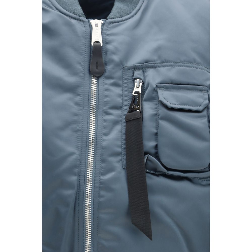 Gilet sans manches en nylon bleu ALPHA INDUSTRIES