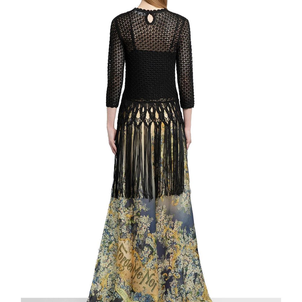 Robe décontractée noire en viscose Zimmermann